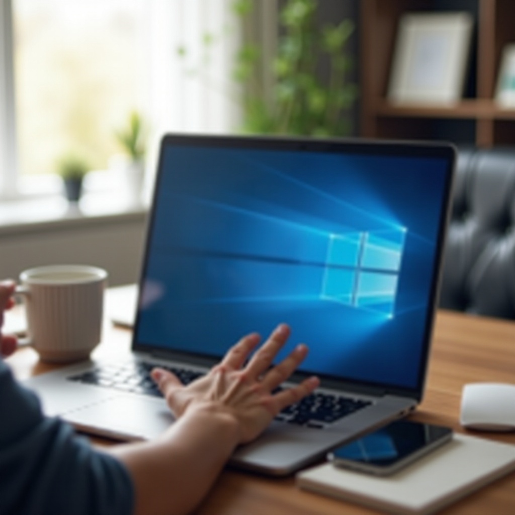загрузка обновления Windows зависла