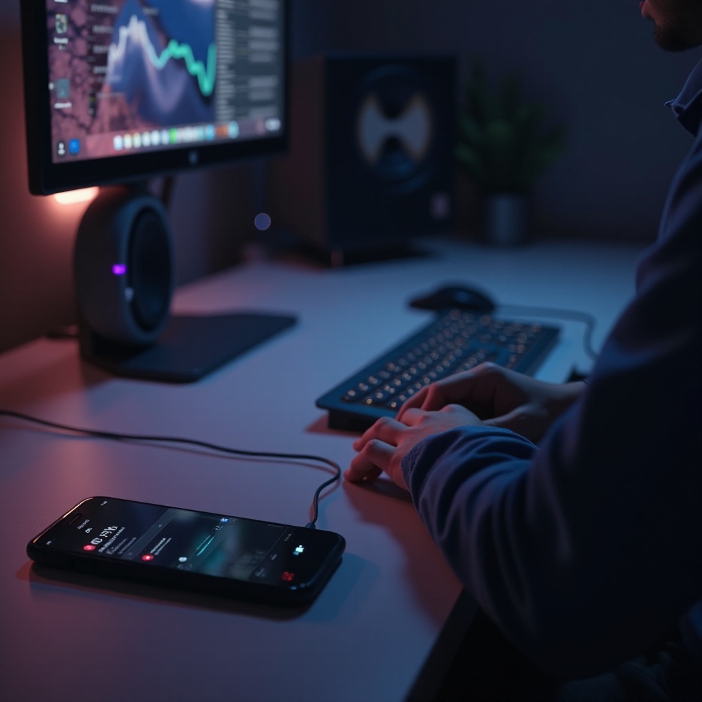 كيفية استخدام الهاتف كميكروفون لجهاز الكمبيوتر