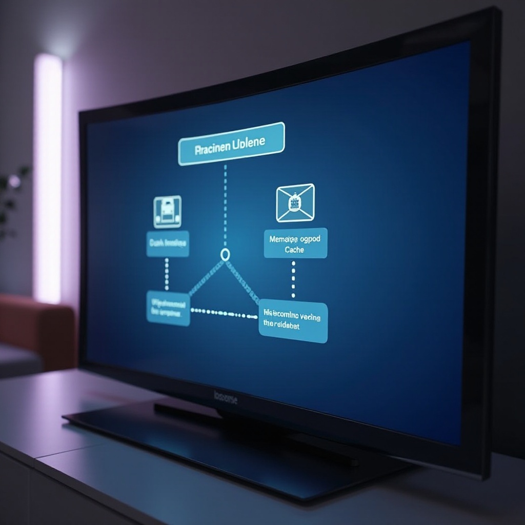 كيفية مسح ذاكرة التخزين المؤقت على تلفزيون hisense roku