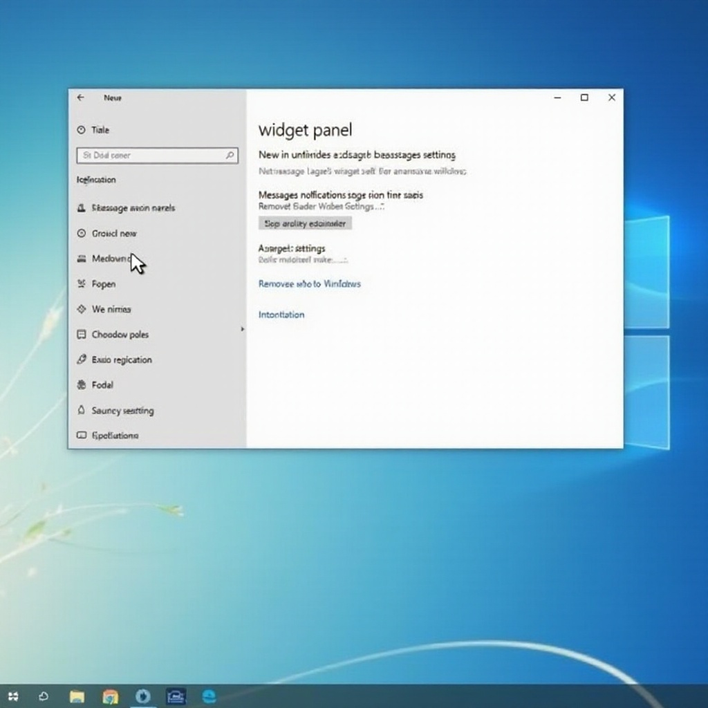 usuń wiadomości z widżetów Windows 11