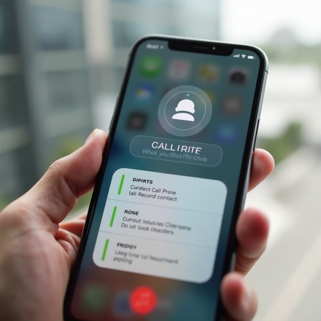 как записать текущий звонок на iPhone