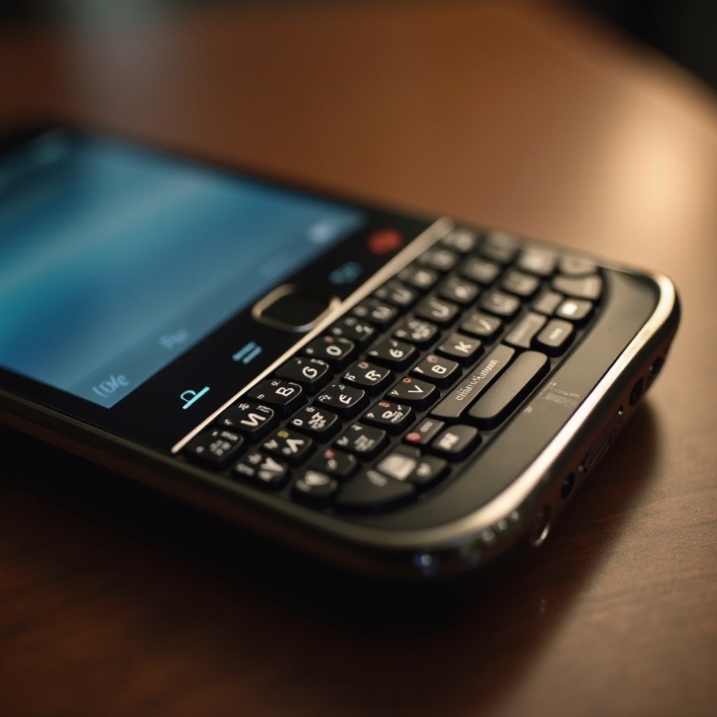 klawiatura w stylu blackberry dla iPhone