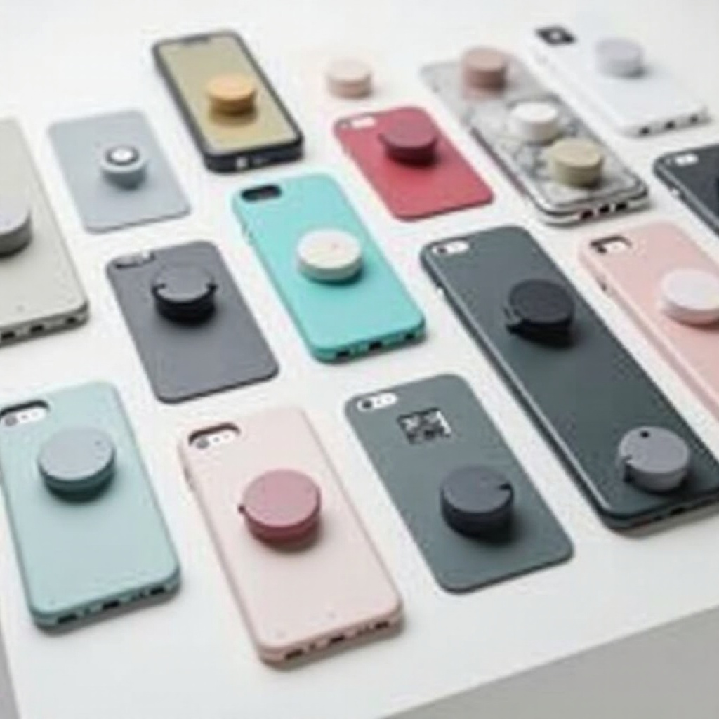 чехол для телефона с держателем для пальцев