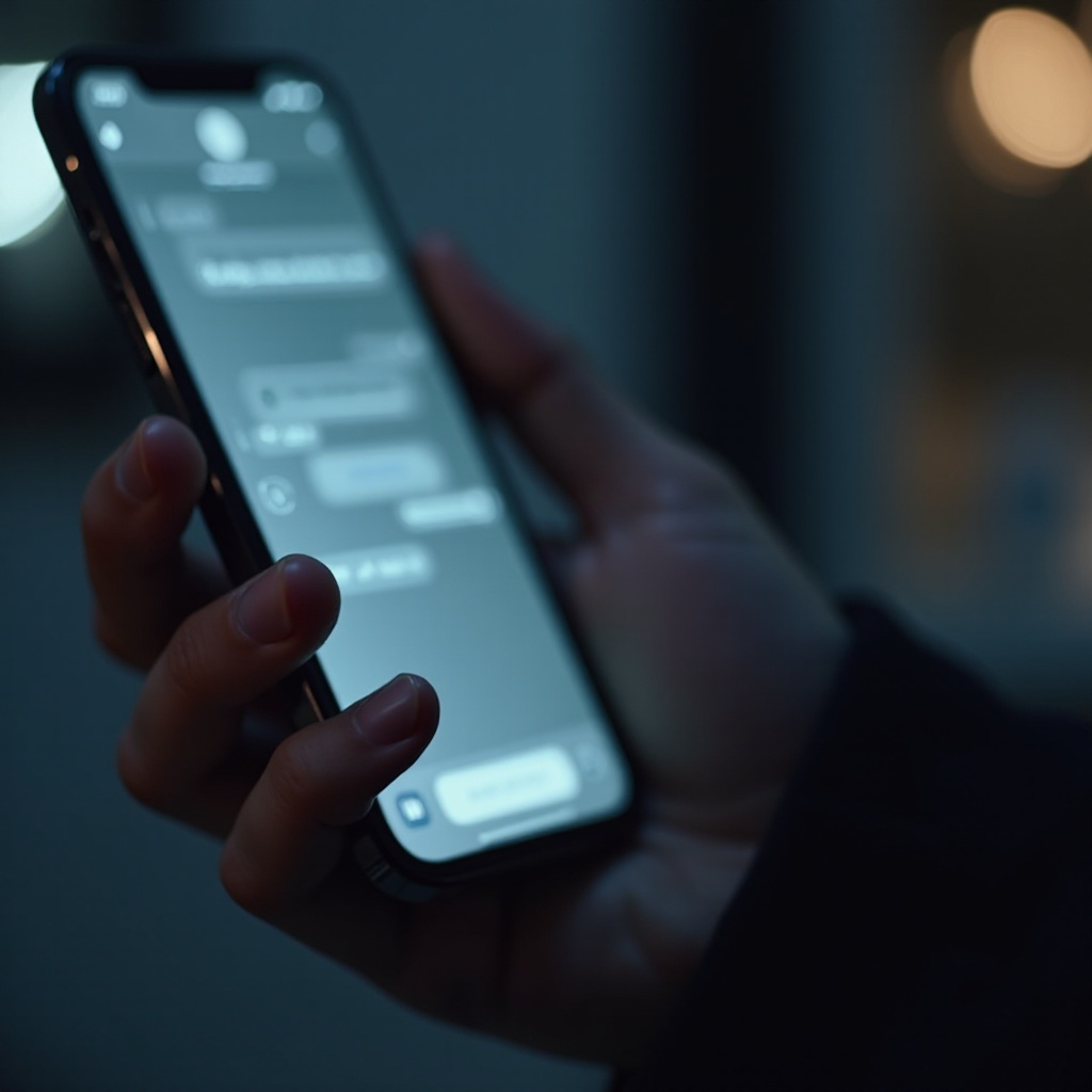 iPhone'da gizli mesajlaşma