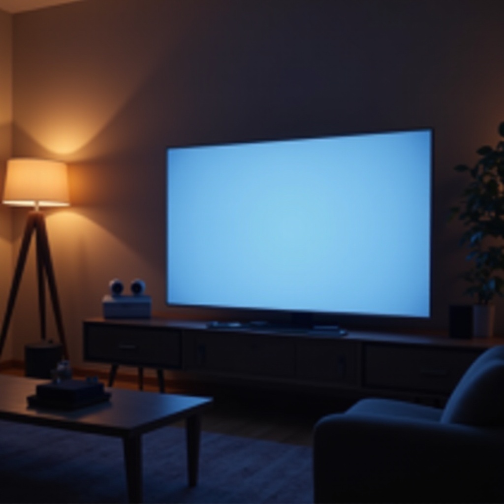 martwy telewizor led