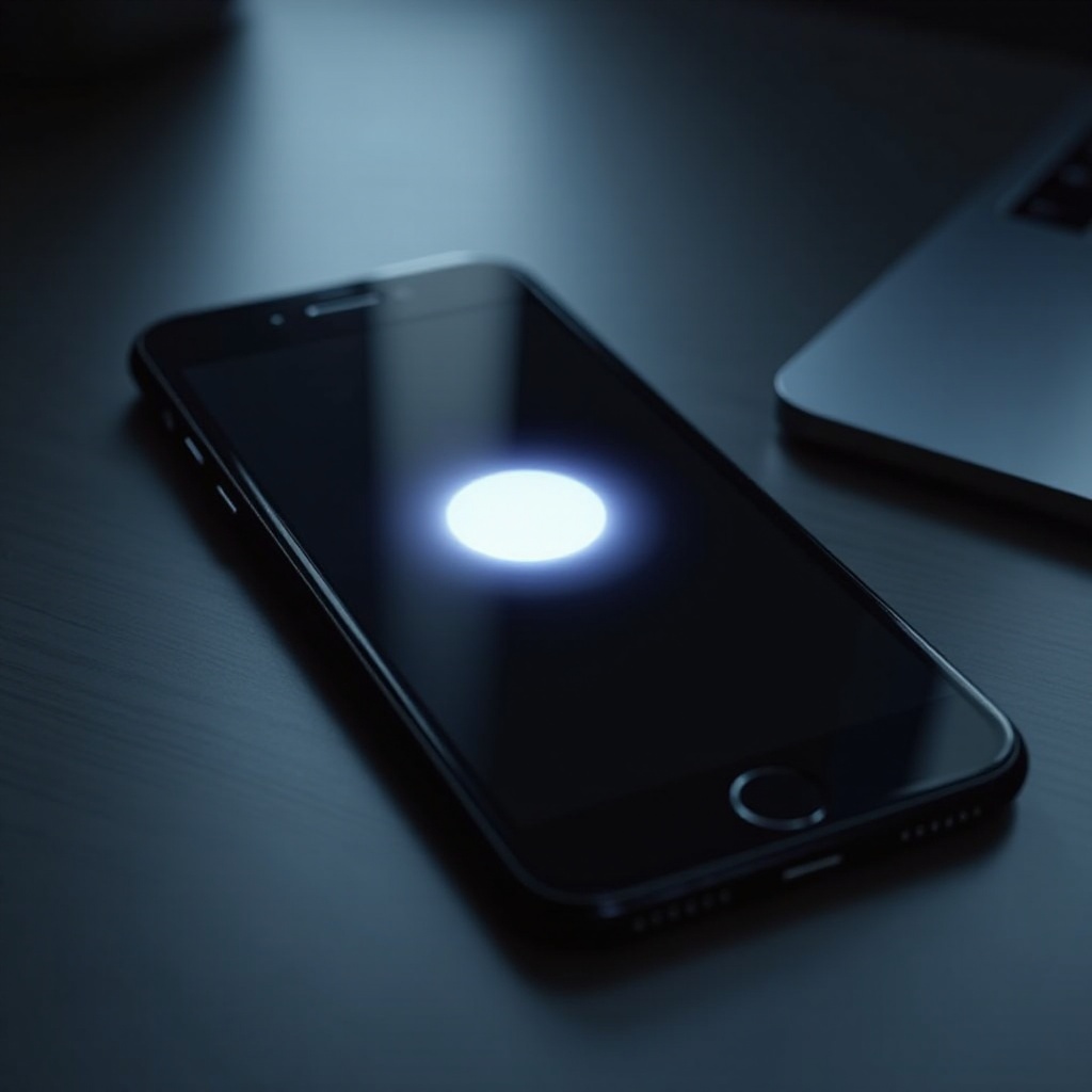 المصباح لا يعمل آيفون