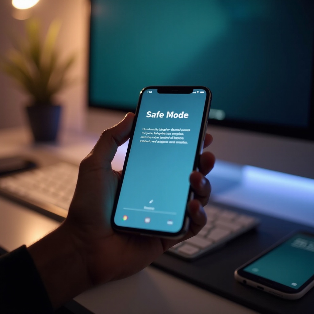 telefonu güvenli modda başlat