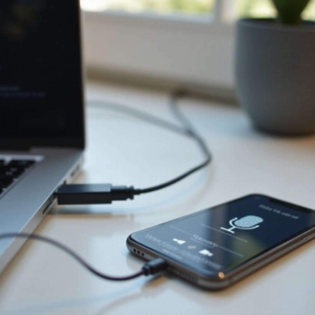 jak używać telefonu jako mikrofonu do komputera