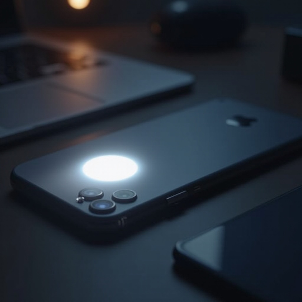 المصباح لا يعمل آيفون