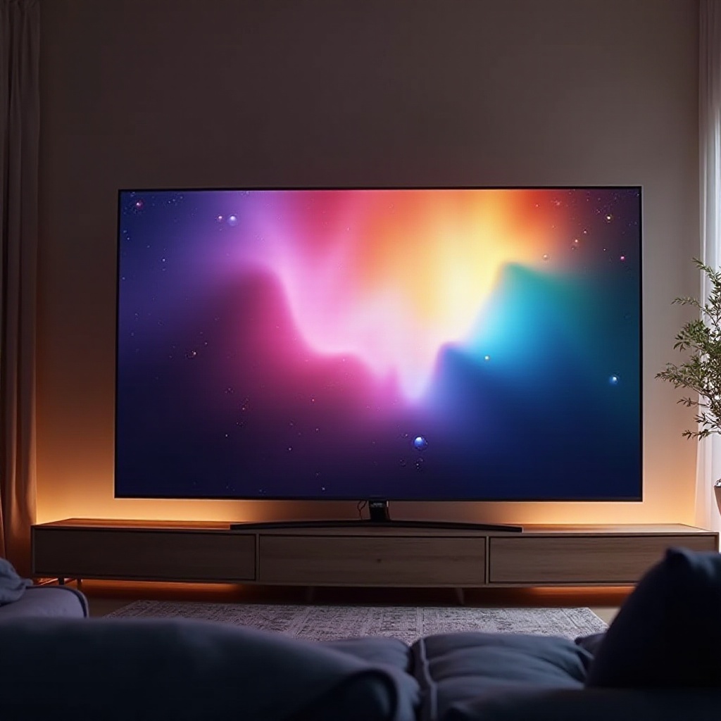 jak dostosować kolor na telewizorze Samsung