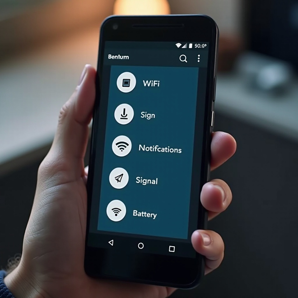 android cep telefonu sembolleri ve anlamları