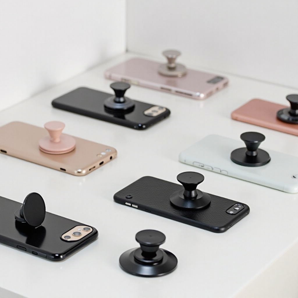 parmak tutuculu telefon kılıfı