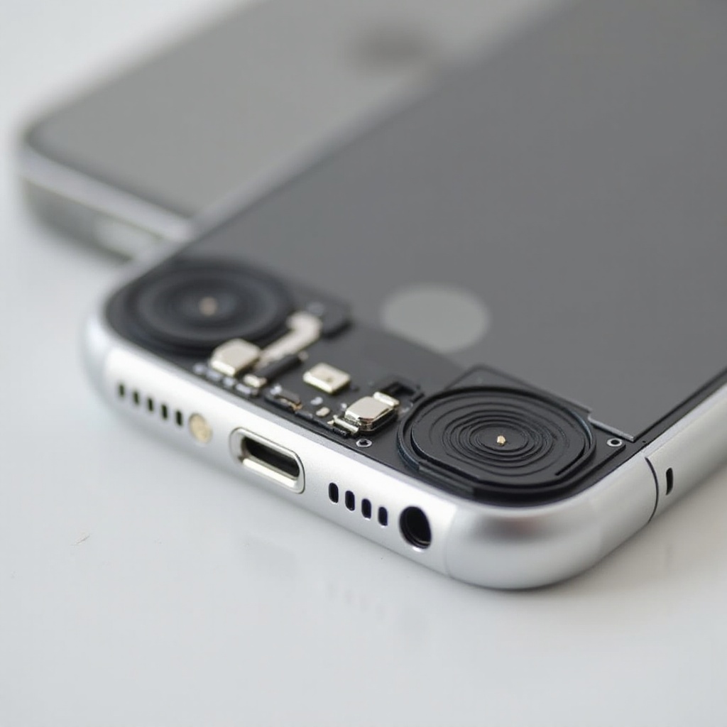 سماعة iPhone السفلية لا تعمل