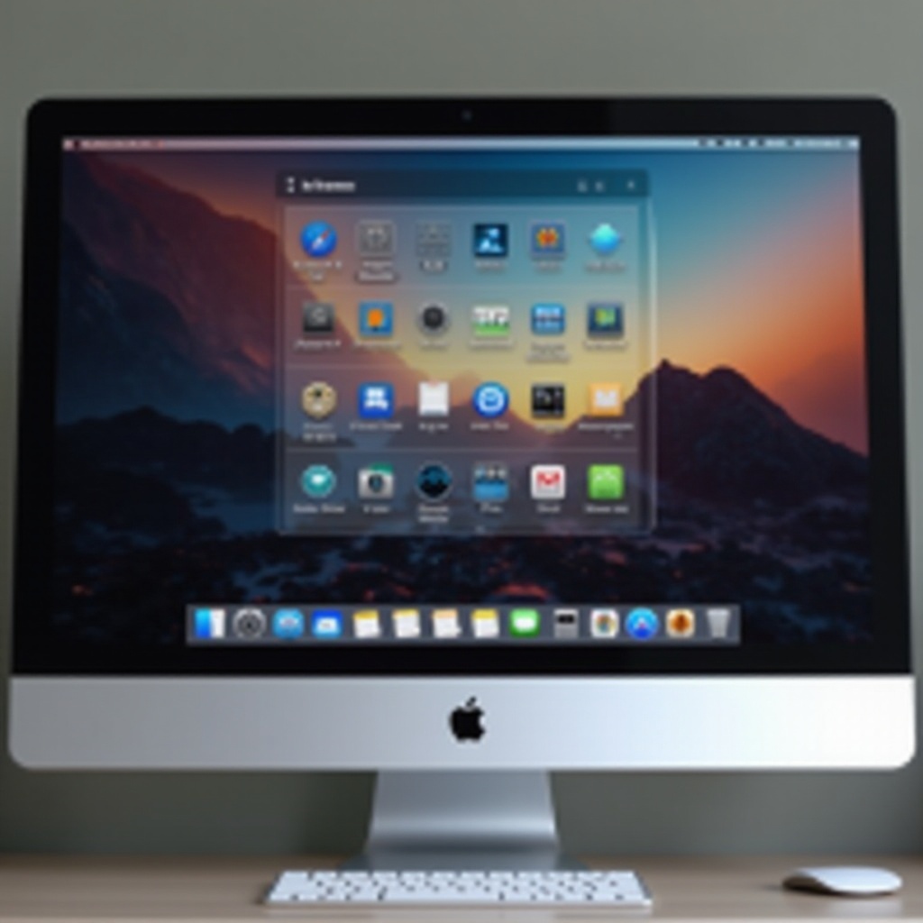 كيفية إعادة ترتيب المِرسى على جهاز الماك