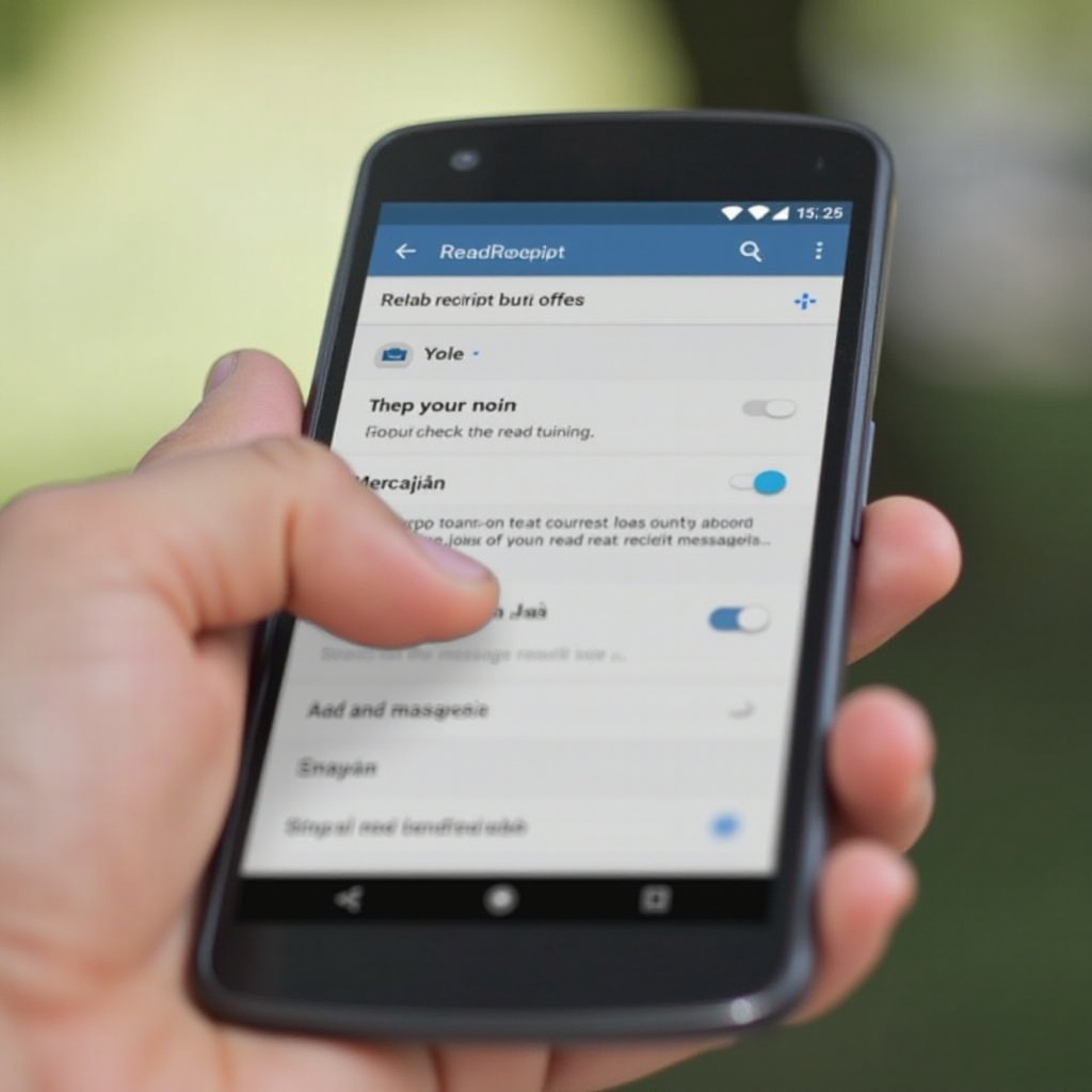 как включить уведомления о прочтении на Android