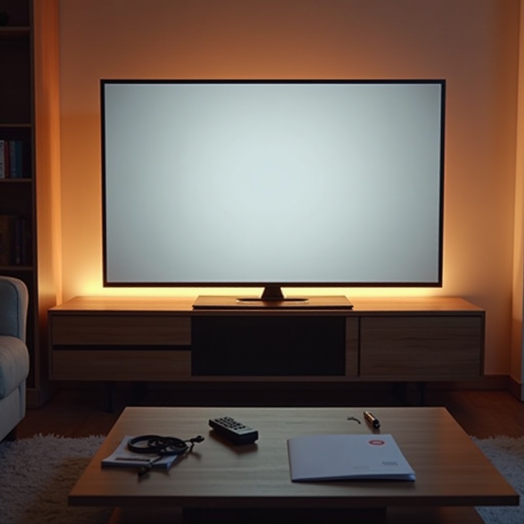 неисправный светодиодный телевизор