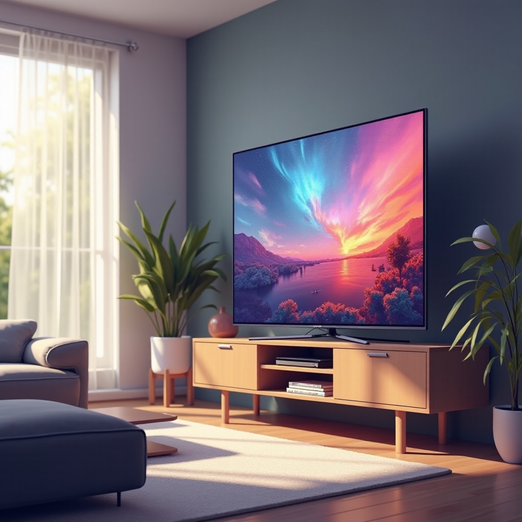 как настроить цвет на телевизоре Samsung