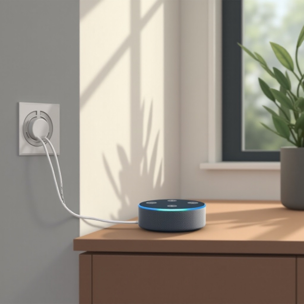 echo dot'un takılı olması gerekiyor mu