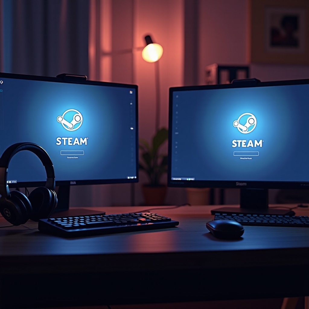 هل يمكنك استخدام نفس حساب Steam على جهازين