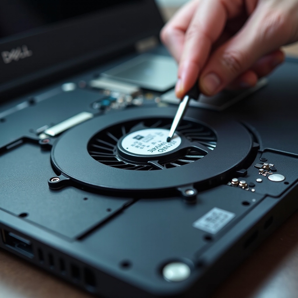 громкий вентилятор ноутбука dell