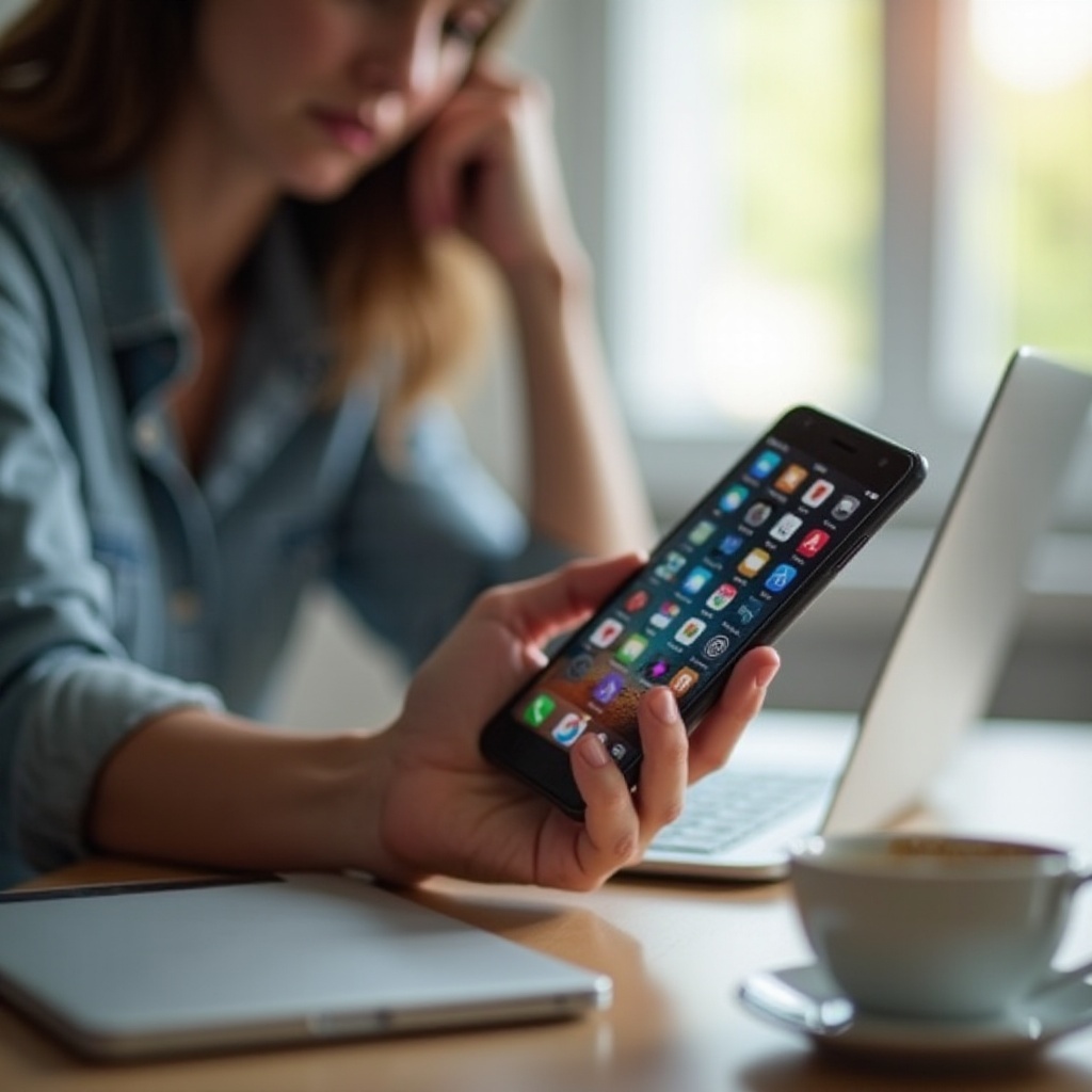 android‑телефон лагает