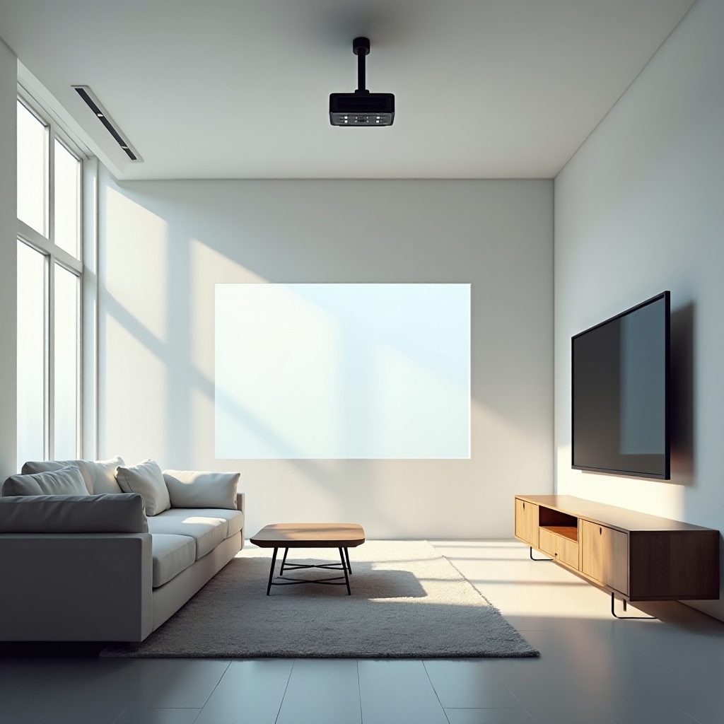 جهاز عرض التلفزيون مقابل 4k