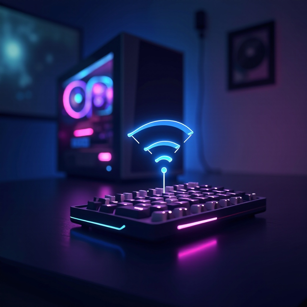 كيف يمكن لجهاز الكمبيوتر المخصص للألعاب الحصول على اتصال واي فاي لاسلكي