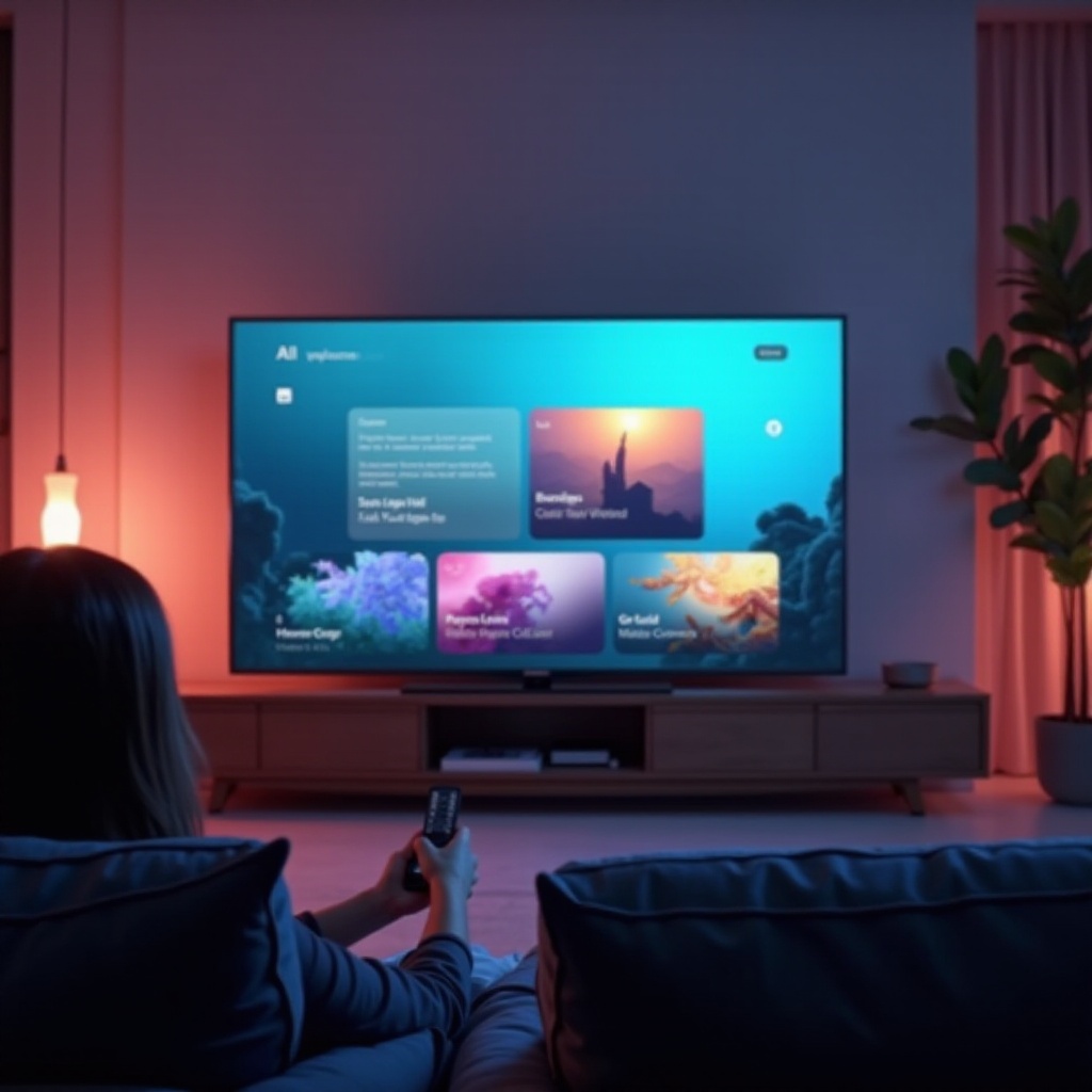 كيفية ضبط اللون على تلفزيون سامسونج